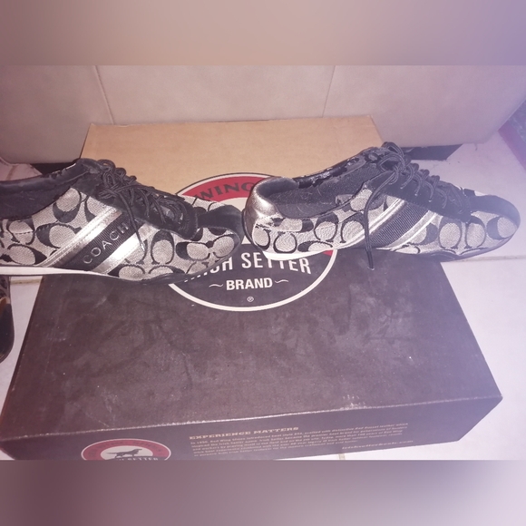 Coach Jayme Q582 Signature Sneakers Size 8M - Picture 8 of 10